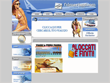 Tablet Screenshot of falenaviaggi.com